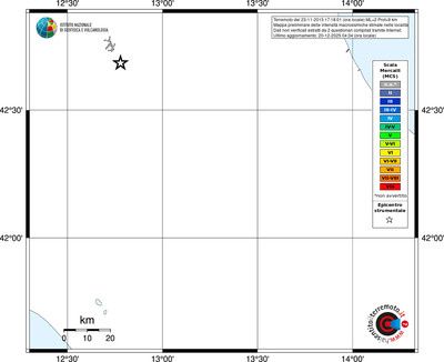 Mappa MCS - territori località