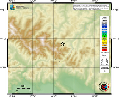 Mappa EMS - località