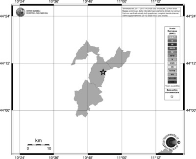 Mappa EMS - territori comuni