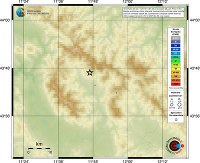 Mappa EMS - località