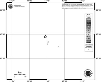 Mappa EMS - territori località