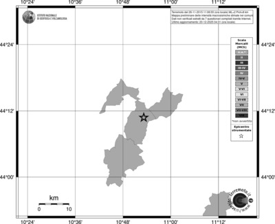 Mappa MCS - territori comuni