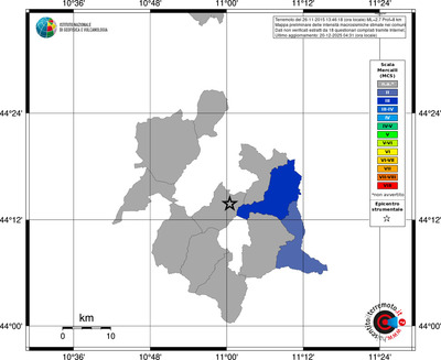 Mappa MCS - territori comuni