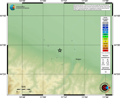 Mappa EMS - località