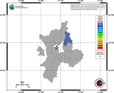 Mappa MCS - territori comuni