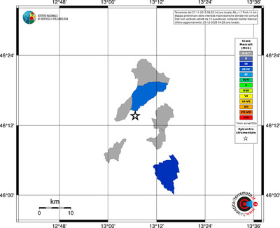 Mappa MCS - territori comuni