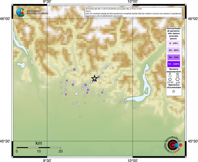 Mappa comuni con almeno 3 questionari