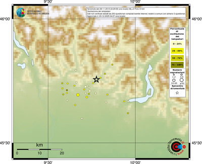 Mappa comuni con almeno 3 questionari
