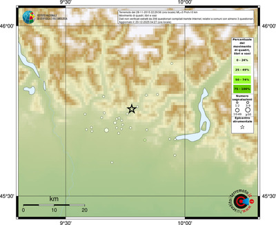 Mappa comuni con almeno 3 questionari