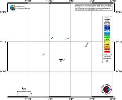 Mappa MCS - territori località