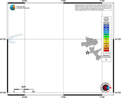 Mappa MCS - territori comuni