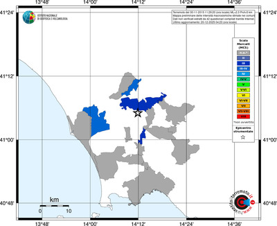 Mappa MCS - territori comuni