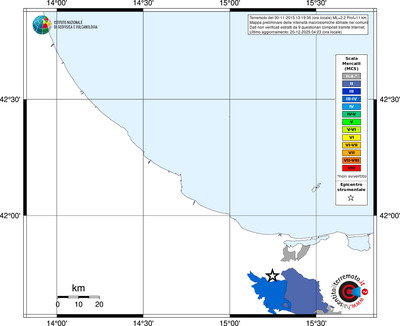 Mappa MCS - territori comuni