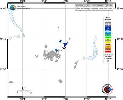 Mappa MCS - territori località