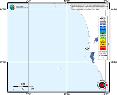 Mappa MCS - territori località