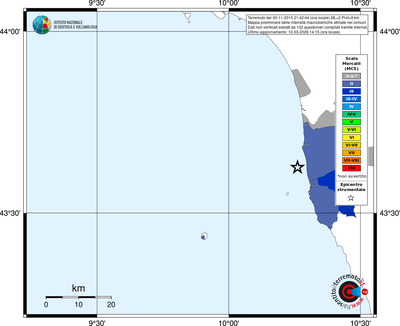 Mappa MCS - territori comuni