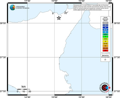 Mappa MCS - territori località