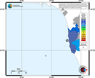 Mappa MCS - territori comuni