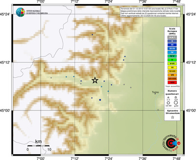 Mappa EMS - località