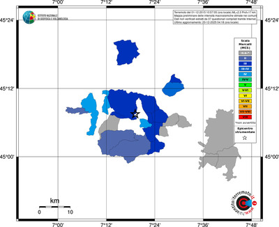 Mappa MCS - territori comuni