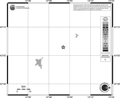 Mappa MCS - territori località