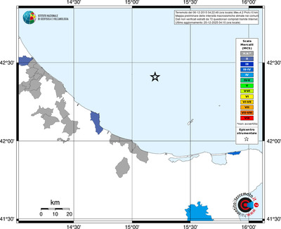 Mappa MCS - territori comuni