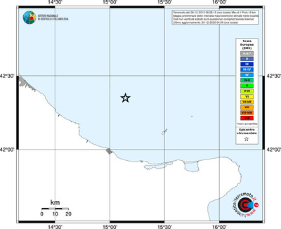 Mappa EMS - territori località