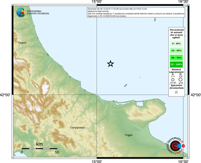 Mappa comuni con almeno 3 questionari