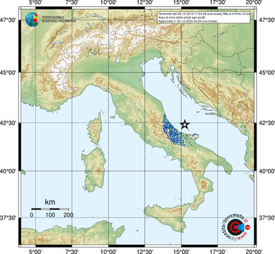 Area di invio delle email agli iscritti