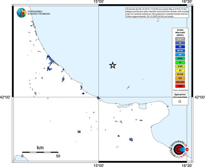 Mappa MCS - territori località