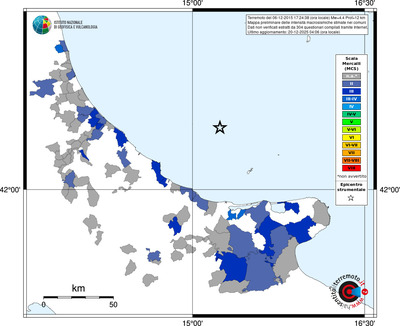 Mappa MCS - territori comuni