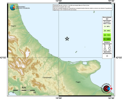 Mappa comuni con almeno 3 questionari