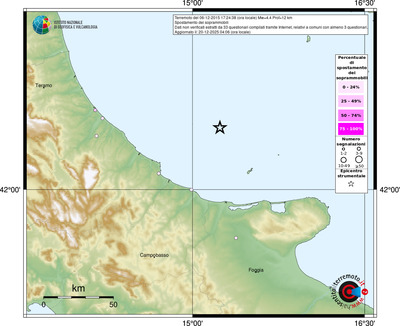 Mappa comuni con almeno 3 questionari