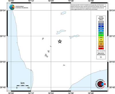 Mappa MCS - territori località
