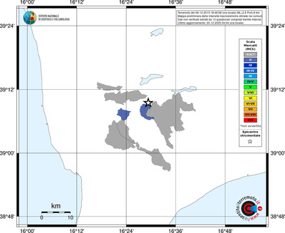 Mappa MCS - territori comuni