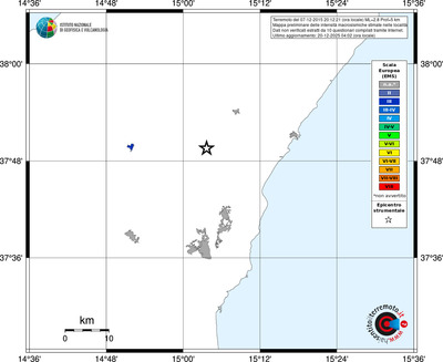 Mappa EMS - territori località