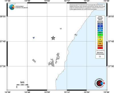 Mappa MCS - territori località