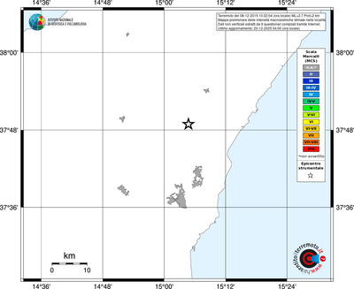 Mappa MCS - territori località