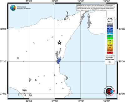 Mappa MCS - territori località