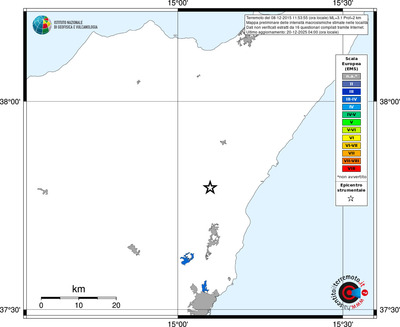 Mappa EMS - territori località
