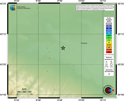 Mappa EMS - località