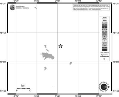 Mappa EMS - territori località