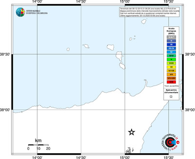 Mappa EMS - territori località