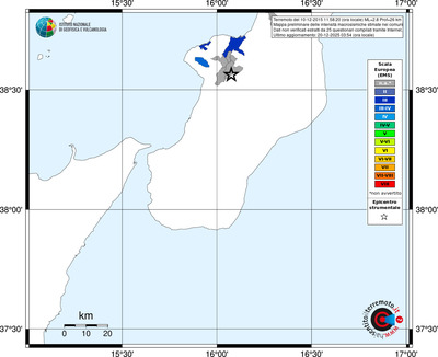 Mappa EMS - territori comuni