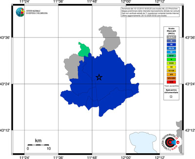 Mappa MCS - territori comuni
