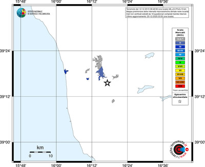 Mappa MCS - territori località
