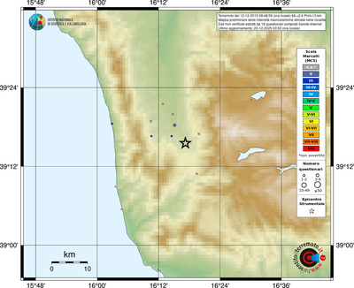 Mappa MCS - località
