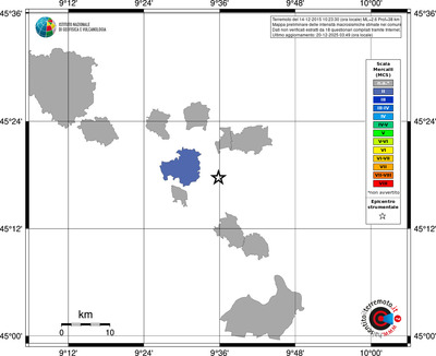 Mappa MCS - territori comuni