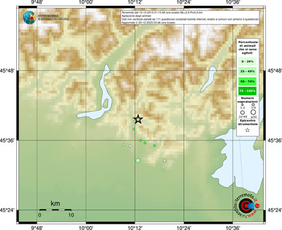 Mappa comuni con almeno 3 questionari
