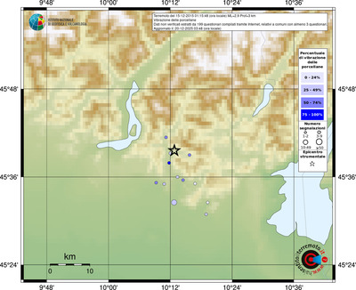Mappa comuni con almeno 3 questionari